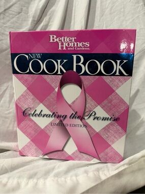 Better Homes And Gardens Pink New Cook Book Celebrating the Promise